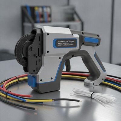 kopen Bewerkingssnelheid 0,7S Automatisch Zip Tie Tool Geschikt voor industriële kabelbundeling en professionele draadharnastoepassingen online manufacture