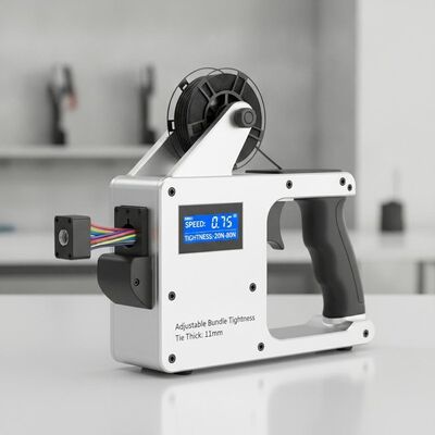 kopen Werksnelheid 0,7S Automatisch kabelbandgereedschap Verstelbare bundeldichtheid 20N 80N banddikte 11mm Kabelbeheerapparaat online manufacture