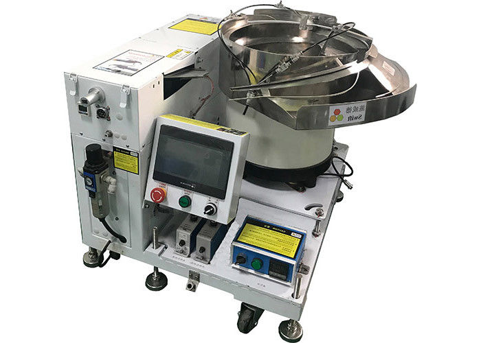 80N de regelbare Machine van de de Kabelband van AC220V Automatische met het Kanon van de Pitband