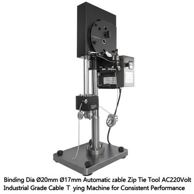 Bindende Dia Ø20mm Ø17mm Automatische Ritssluiting Tool AC220Volt Industriële Kabelbindmachine voor Consistente Prestaties