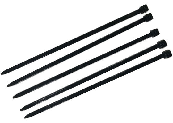Het zwarte Normale Nylon Pit bindt 3,6 * 150mm Materiële Polyamaid Op hoge temperatuur 66